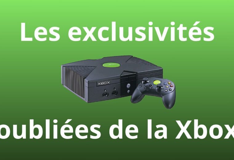 Les exclusivités oubliées de la Xbox