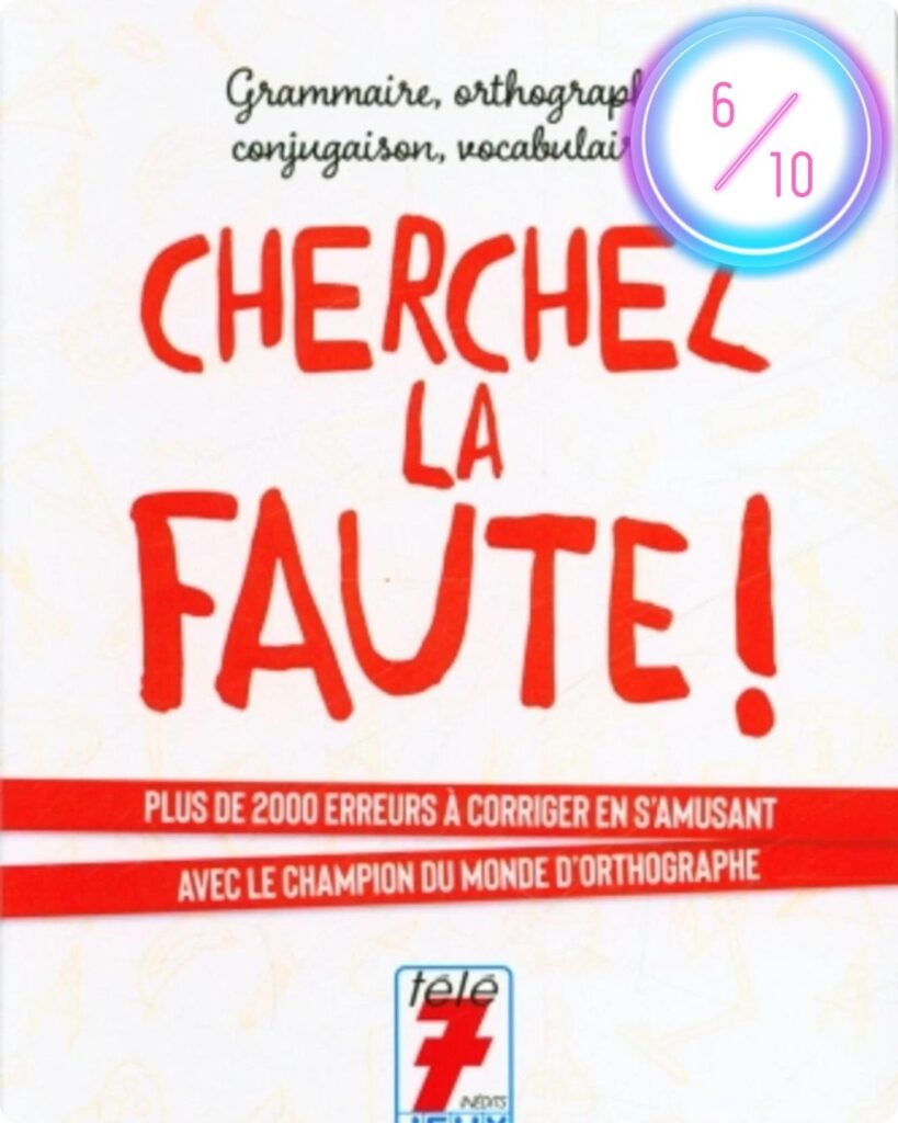 Cherchez la faute !