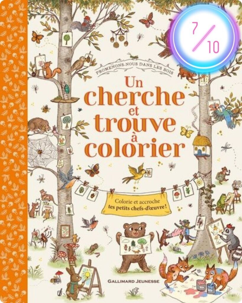 Un cherche et trouve à colorier