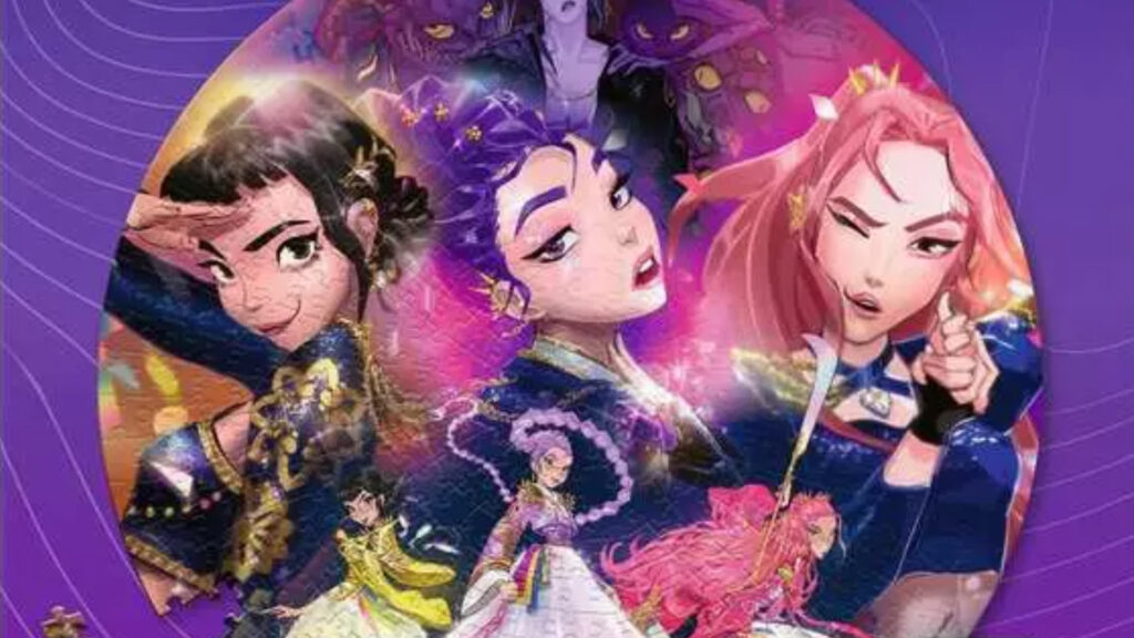 Puzzle rond KPop Demon Hunters