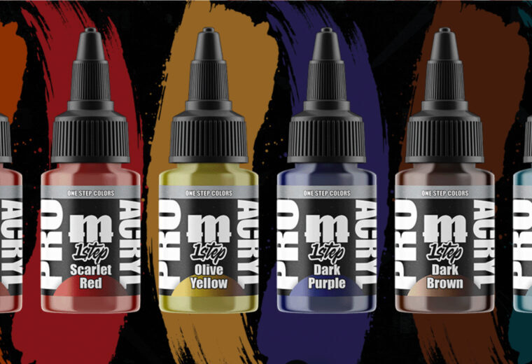 Monument Hobbies annonce douze nouvelles peintures PRO Acryl 1-Step