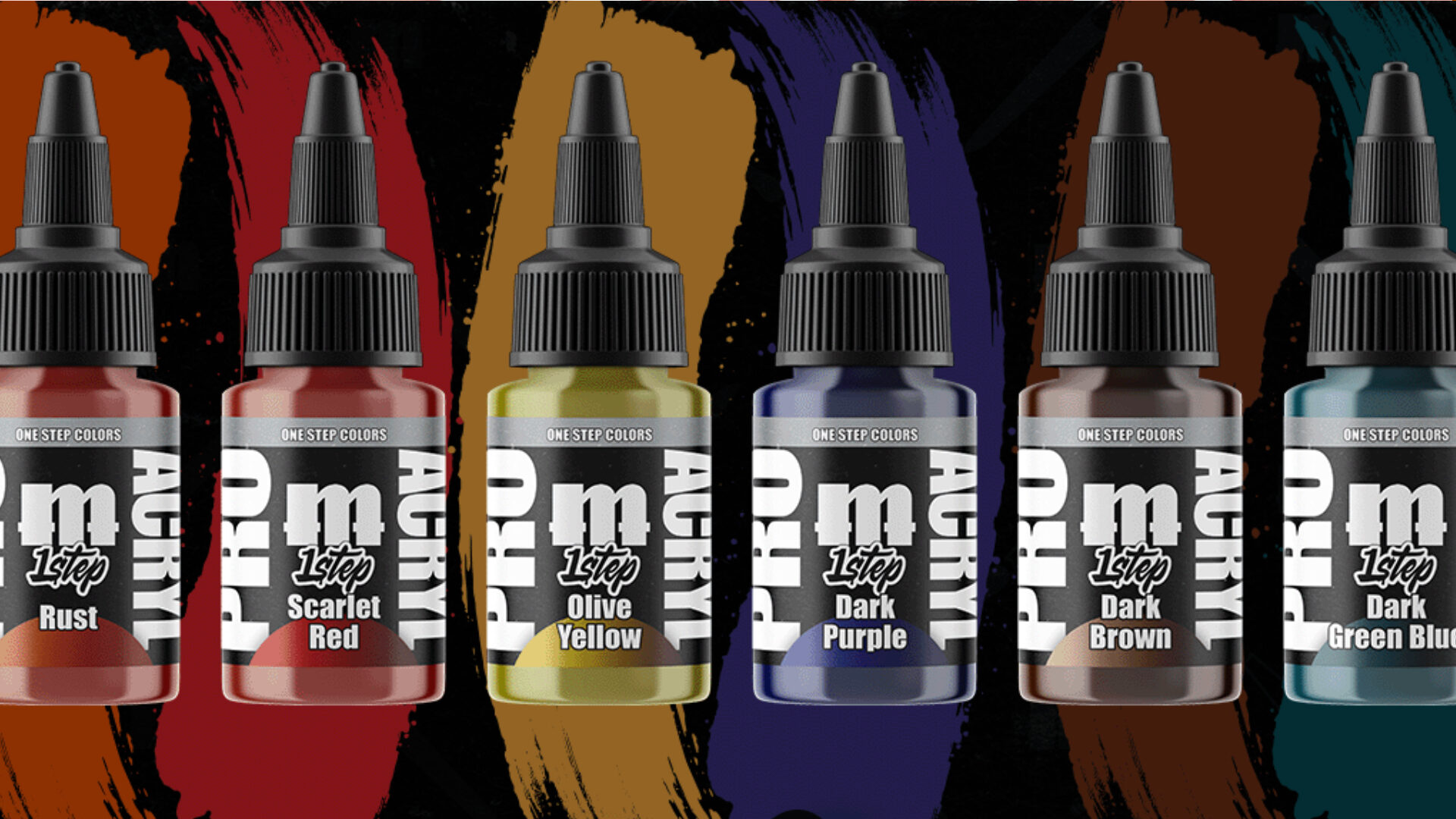 Monument Hobbies annonce douze nouvelles peintures PRO Acryl 1-Step